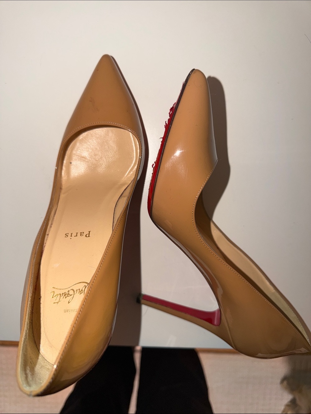 100 mm Pumps - Patent calf leather - Blush- Women Kate’s